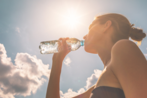 Hydration supporting metabolism and weight loss